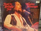Waylon Jennings - Just To Satisfy You - OG 1981 LP - RCA - VG+ Vinyl NEW SEALED