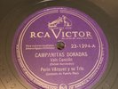 LATIN PUERTO RICO RCA Victor 78RPM Perin Vazquez - Campanitas Doradas 23-1294 E-