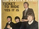 The Beatles TICKET TO RIDE PICTURE SLEEVE & RECORD Capitol 5407 YEAR 1965