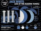 Third Man Records Vault 47 New Complete Jack White Live at the Masonic Temple