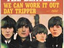 THE BEATLES Day Tripper on Capitol 45 with West Coast picture sleeve