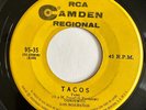 CONJUNTO LOS NORTEÑOS - Tacos / RARE MEXICO TWIST TITYSHAKER GARAGE ACORDEON 45