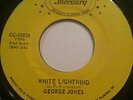 George Jones Who Shot Sam / White Lightning Vinyl Single 7inch Mercury