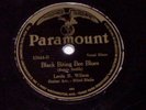 Blind Blake Gtr Leola B. Wilson Vcl Paramount 78 DOWN THE COUNTRY BLUES