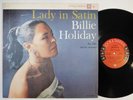 BILLIE HOLIDAY Lady In Satin COLUMBIA LP jazz vinyl record 6 eye dg 1C/1A og