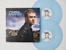 Justin Timberlake Justified Light Blue Vinyl 2 LP record urban outfitters