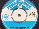 Clancy Eccles - What Will Your Mama Say / Tiger - United We Stand NR MINT Reggae
