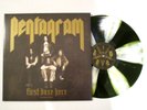 PENTAGRAM FIRST DAZE HERE LP SWAMP GREEN/WHITE PINWHEELS SPLATTER VINYL