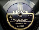 1822/ DAJOS BÉLA= Sandor Jozsi-I want to be happy-How do you do?-78rpm Schellack