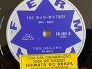 THE ORLONS  - The Wah-Watusi / Holiday Hill 10” 1962 78 RPM PROMO BRAZIL