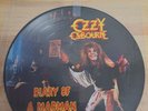 PICTURE VINYL DISC OZZY OSBORNE DIARY OF A MADMAN