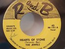 Jewels HEARTS OF STONE / RUNNIN' (DOO WOP 45) #1301 PLAYS VG++