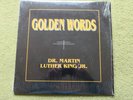 DR MARTIN LUTHER KING JR – GOLDEN WORDS 2LP – Nr MINT SPOKEN WORD POLITICAL BLM