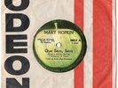 MARY HOPKIN Que Sera Uruguay Promo 1970 Apple 7