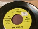 THE BEATLES, Lady Madonna PROMO LA PRESS VG++