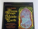 J R R Tolkien Poems And Songs Of Middle Earth - USA Lp TC 1231 1976