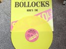 SEX PISTOLS - SAME OLD BOLLOCKS YELLOW VINYL LP CPLVNY301 PUNK CLASH