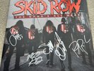 Skid Row 'The Gang's All Here' vinyl w. hand signed autographed cover full band
