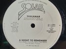 Shalamar - A Night To Remember - OG 1982 PROMO - SOLAR - EX - RARE ELECTRO FUNK