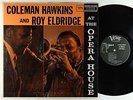 Coleman Hawkins & Roy Eldridge - At The Opera House LP - Verve MG V-8266 Mono DG