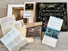 Winston Churchill Speeches On 12 Vinyl Records. Decca Boxset With All Papers.