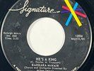 BARBARA MCNAIR He's a King Signature Popcorn R&B 45 HEAR