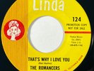 ROMANCERS That's Why I Love You Latin Soul Doo Wop Promo VG++ 45 HEAR