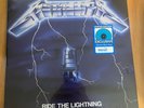 Metallica Ride The Lightning - US Exclusive Electric Blue Vinyl LP Walmart