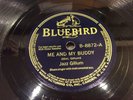 JAZZ GILLUM-BLUEBIRD 8872-ME AND MY BUDDY/THATS WHAT WORRIES ME-PREWAR HARP 78 E