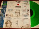 JOHN LENNON Shaved Fish greatest hits GREEN colored vinyl LP Japanese beatles
