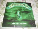 METALLICA -GREEN RIDE THE LIGHTNING- AWESOME PRESS LP VINYL LTD EDITION FRANCE