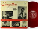 John La Porta - Conceptions LP - Fantasy - 3-228 Red Wax Mono DG