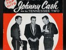 Johnny Cash His Top Hits Sun Records Vinyl 45 EP-114 w/Vintage Photo Sleve