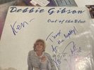 Debbie Gibson Out of the Blue Barnes & Noble Translucent Blue Vinyl & Sign Print