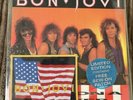 Bon jovi Livin On A Prayer 7” With Sew-On Patch MINT