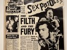 Sex Pistols - The Filth and the Fury 12-inch LP with Daily Mirror Picture Sleeve