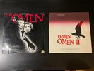 The Omen + Damien Omen II 2 Jerry Goldsmith Soundtrack Vinyl LP Record G+/G+