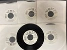 B.B. KING•ERIC CLAPTON•Complete Set 45’s for RIDING WITH THE KING•LIKE NEW•NMINT