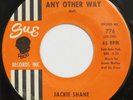 JACKIE SHANE Any Other Way / Sticks & Stones SUE 45 R&B Original 1963 VG+ HEAR