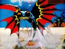 Blitzkrieg - A Time Of Changes Transclucent Red & Black Mi (1985 - EU - Reissue)