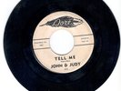 JOHN & JUDY Tell Me 1960 Doo Wop RARE VG+