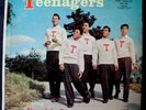 The TEENAGERS Featuring Frankie Lymon R&B doowop '56 red Gee FIRST PRESSING lp