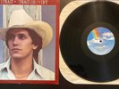 George Strait First LP Strait County 1981 US Pressing VG+Vinyl/Cover cowboy htf