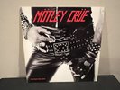 1982 MOTLEY CRUE TOO FAST FOR LOVE VINYL RECORD ALBUM HAIR HEAVY METAL & LYRIC G
