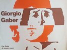 DOPPIO VINILE LP GIORGIO GABER - FAR FINTA DI ESSERE SANI 33 GIRI CLP 23015/16