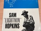 SAM LIGHTNIN HOPKINS-ROOSTER CROWED IN ENGLAND-UK LAM FLIP 77 REC LP- 77 LA 12-1