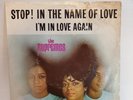 Supremes STOP  IN THE NAME OF LOVE (GREAT SOUL 45/PS) #1074 PLAYS VG