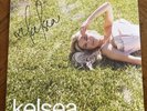 autographed kelsea (pink iridescent vinyl lp) - kelsea ballerini signed