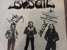 BUDGIE. If Swallowed, Do Not Induce Vomiting Signed Shelly and Williams Vinyl