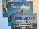 3x WALT DISNEY DISNEYLAND 45 singles TOMORROWLAND FANTASYLAND FRONTIERLAND